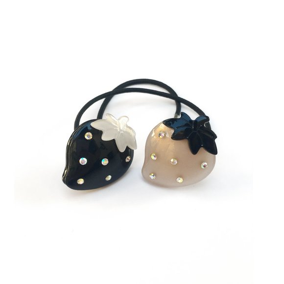 Strawberry Sparkly Hair Tie - Picture 1 of 1